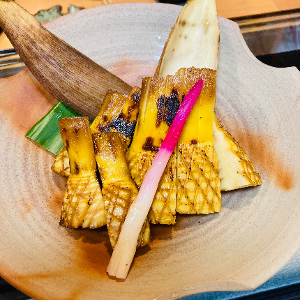たけのこ山椒焼き